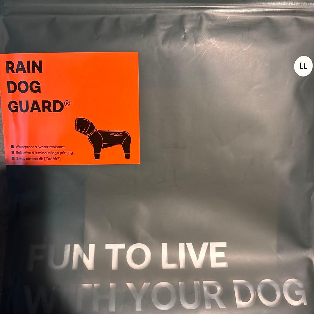 ALPHACON DOG GUARD レインドッグガード ONYX サイズLL