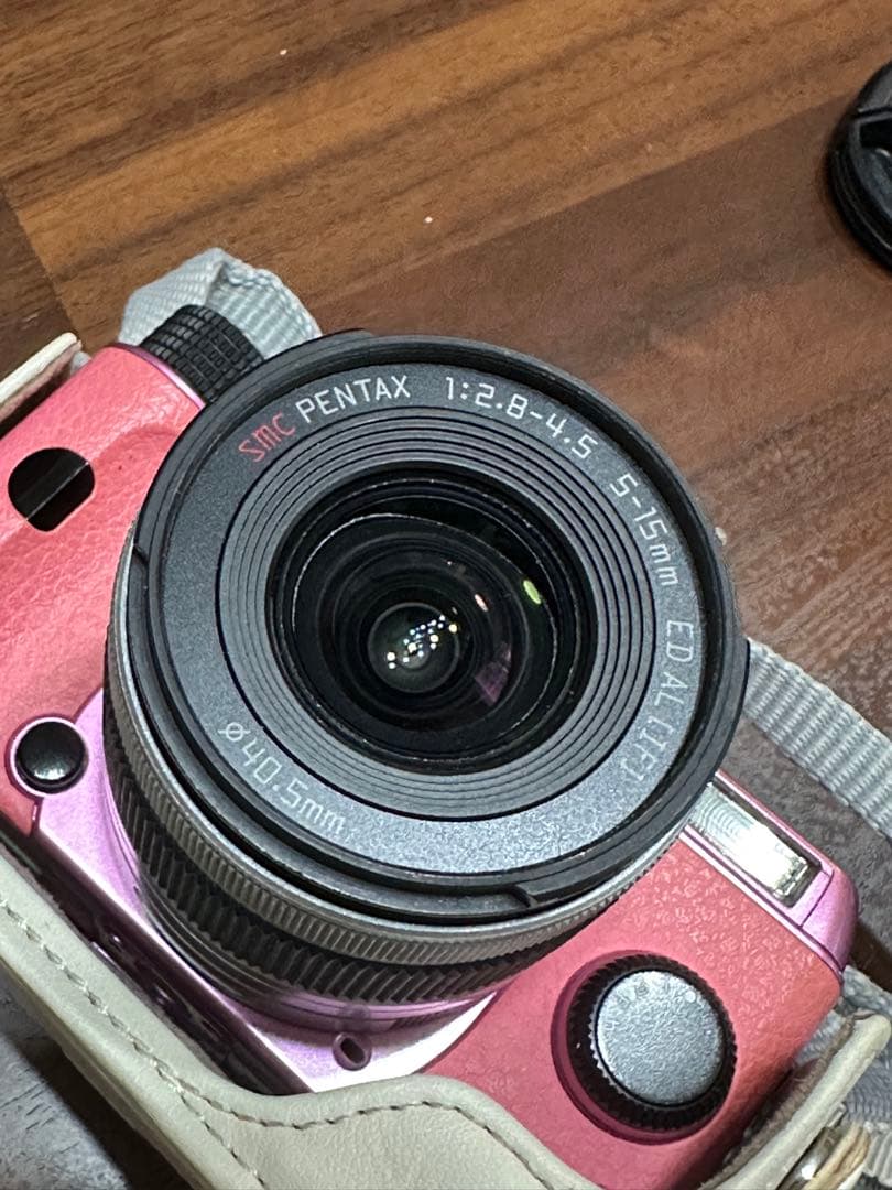 【希少・訳有】PENTAX Q10 カスタマイズカラー　ピンク　予備電池あり