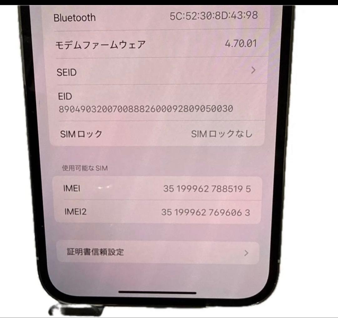 送料無料　iPhone13 Pro Max256GB SIMフリー