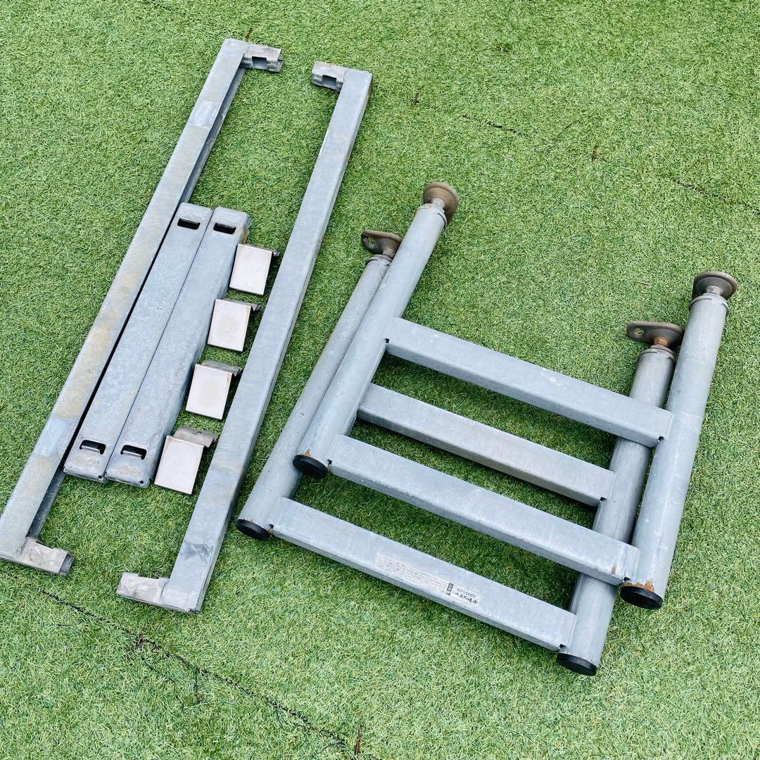 【業務用】エアコン室外機架台 95×48×50 高さ調整可 中古