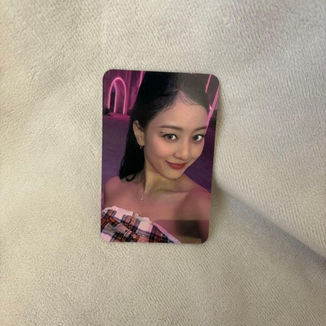 Twice ジヒョ Zone jyp official merch 特典 トレカ