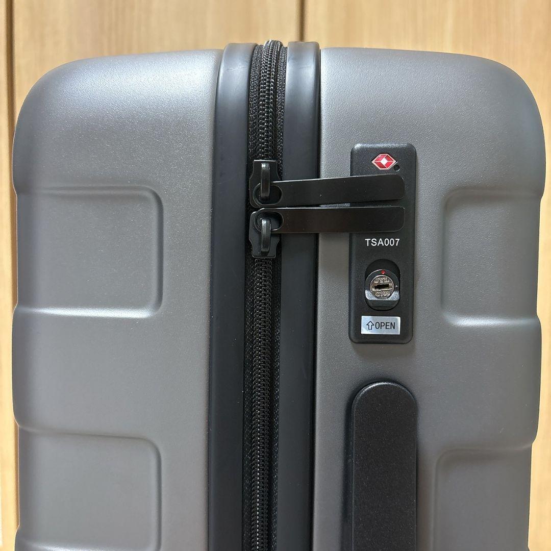 無印良品 キャリーケース 36L ストッパー付 静音 TSA 旅行 出張 美品