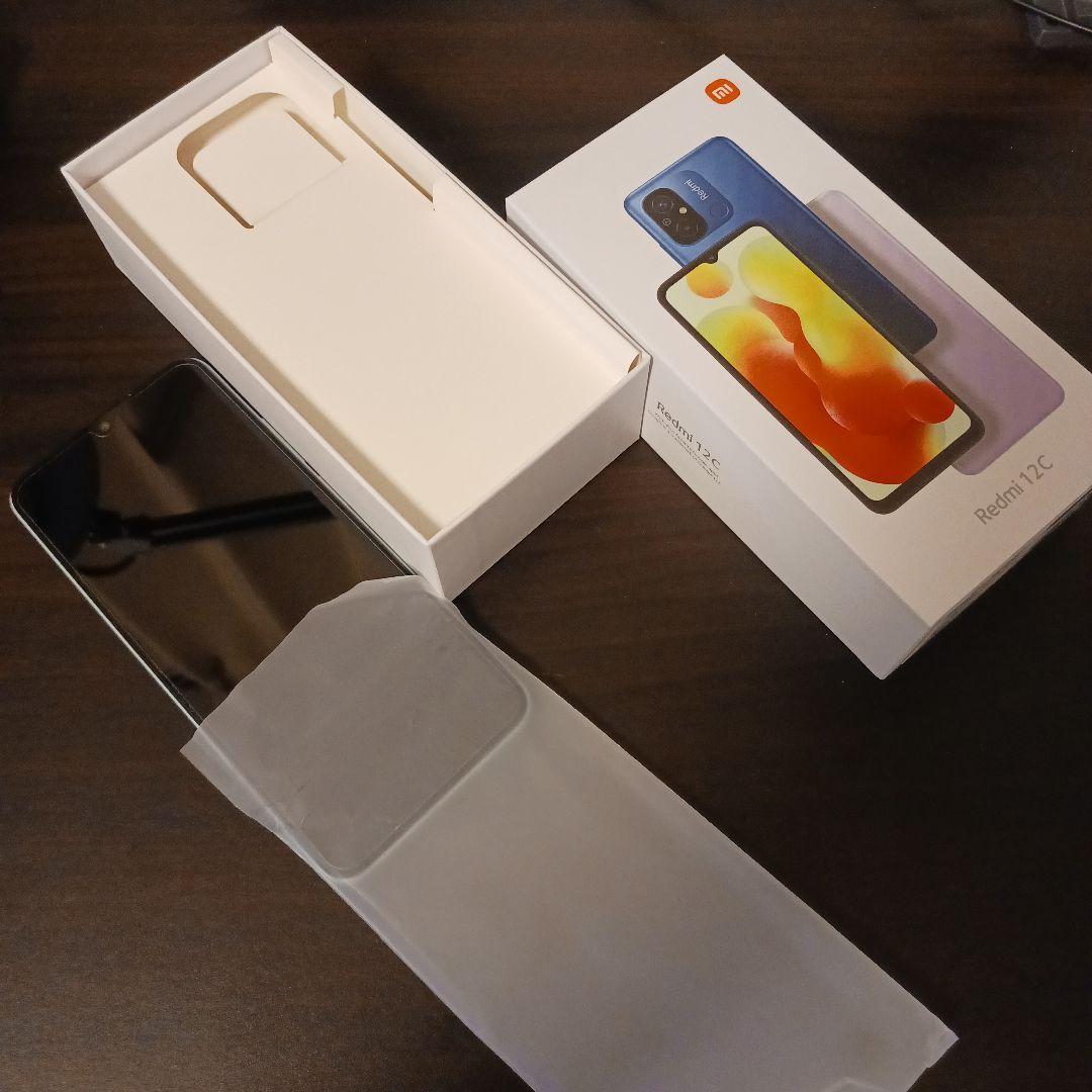 スマートフォン本体 Redmi12c Mint Green 3GB RAM 64GB ROM