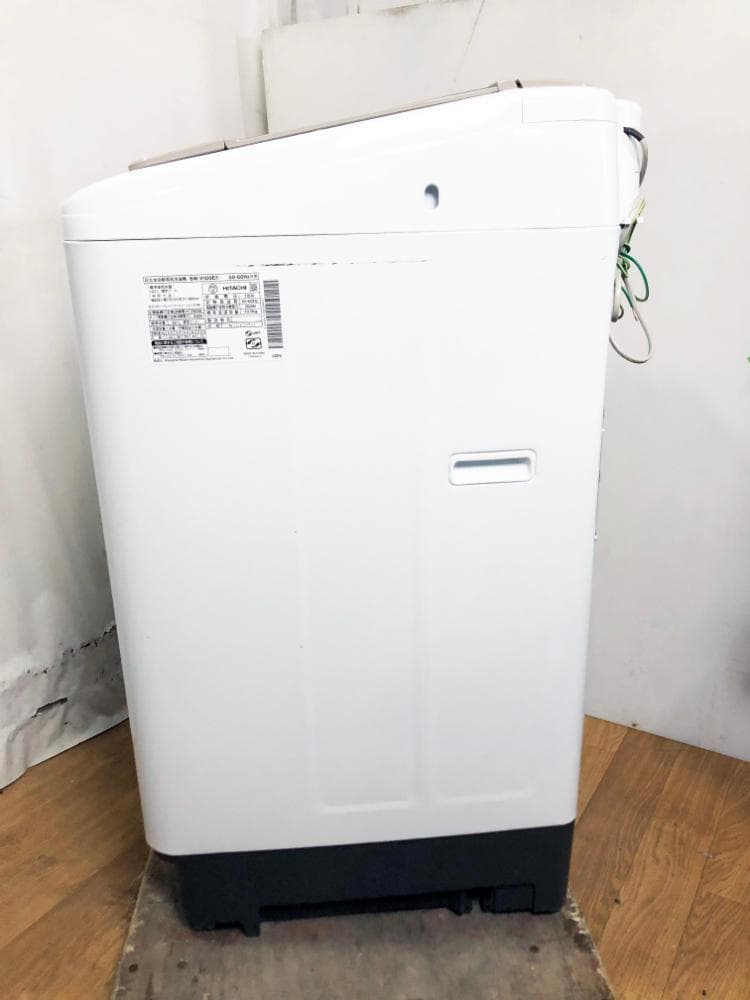 ★分解洗浄済！日立 10㎏ 洗濯機【BW-V100E-N】G7G5
