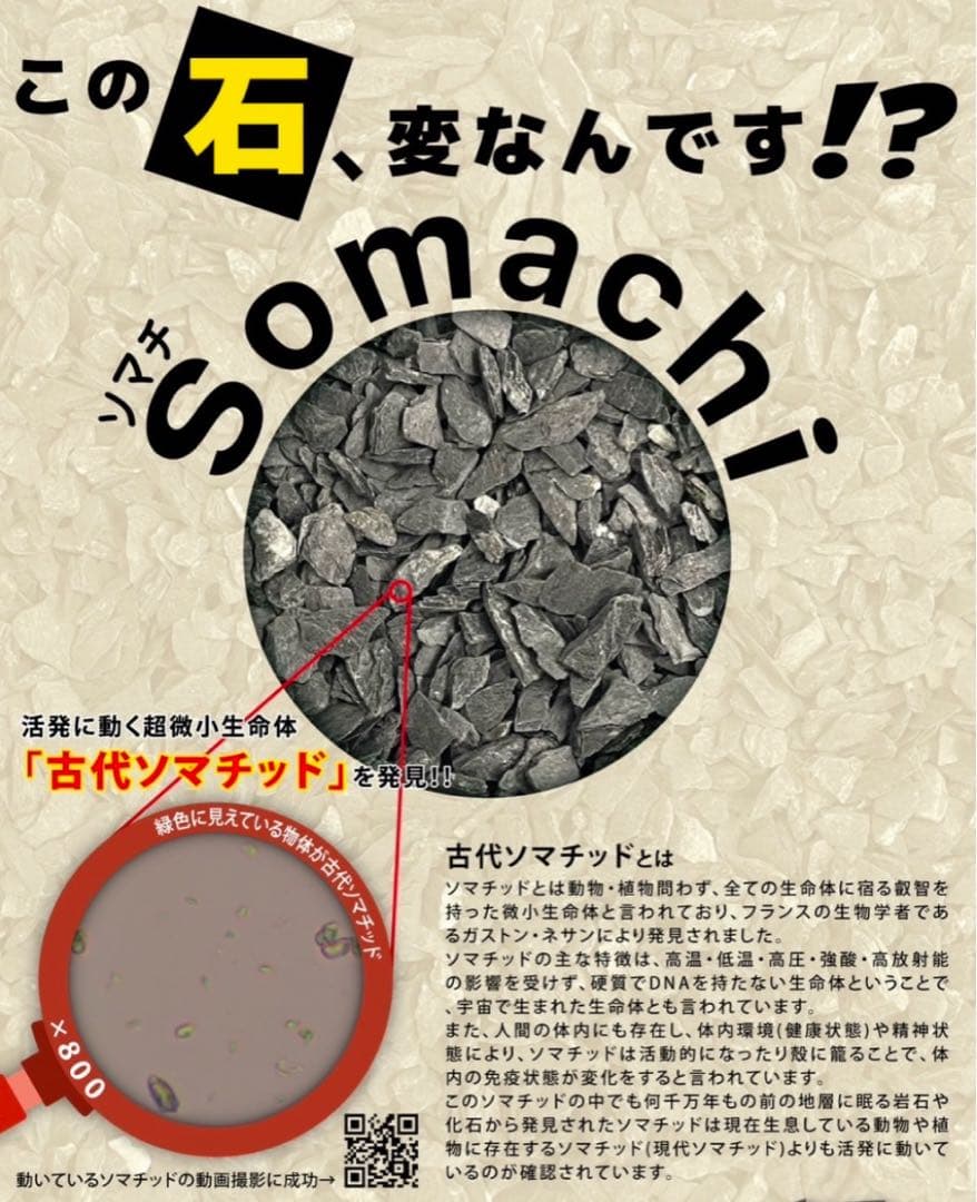古代ソマチッド(砂利タイプ) 100g×2袋