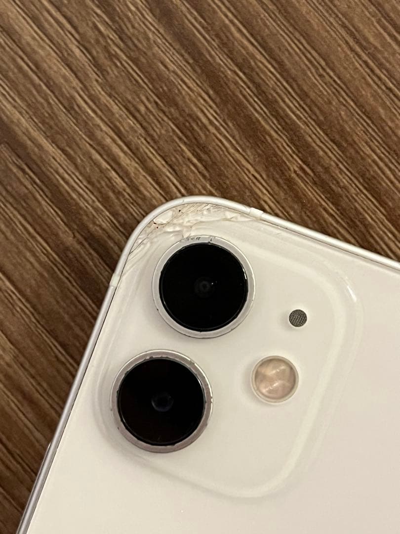iPhone 12 mini ホワイト 128GB 本体 傷あり 箱