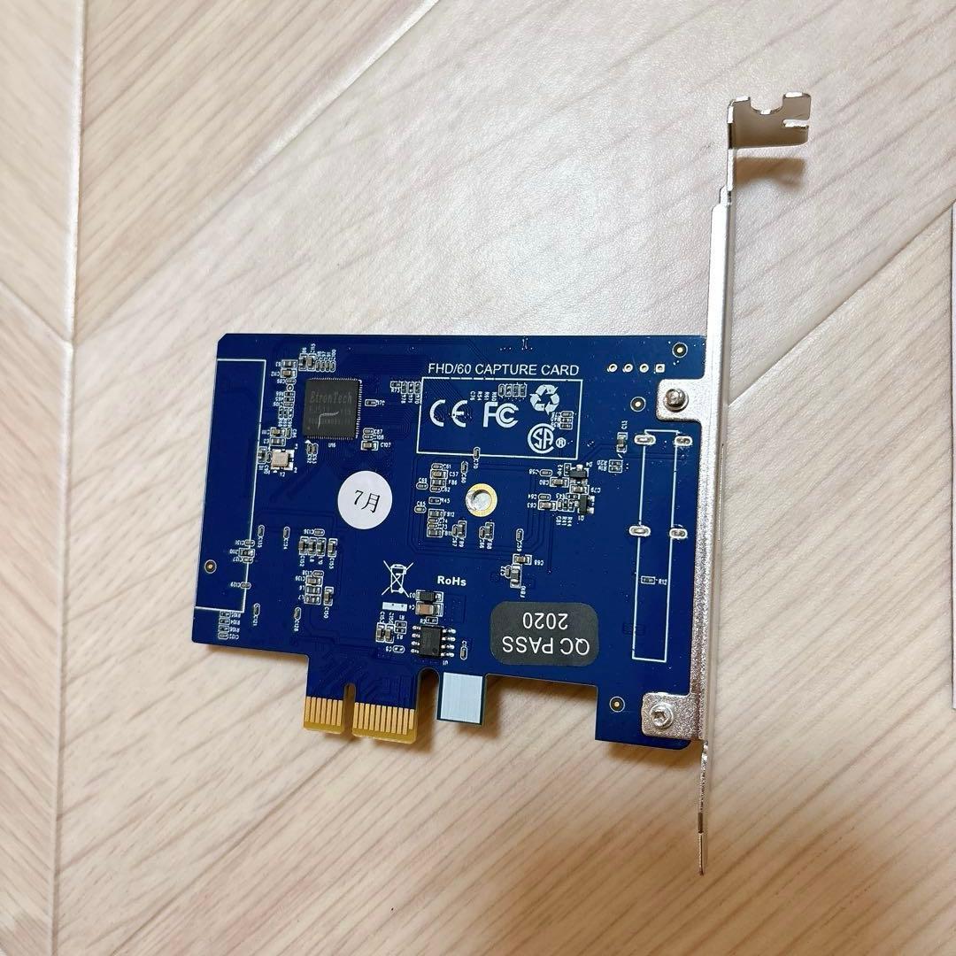 4K30対応キャプチャーカード PCI-Express ゲーム キャプチャー