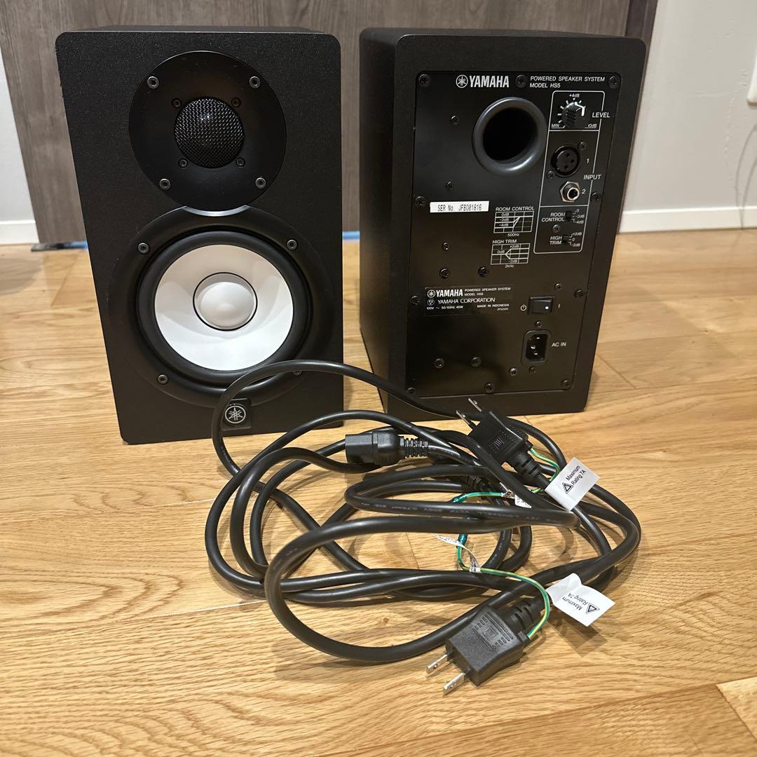 値下げ！　YAMAHA パワードスタジオモニター HS5 (2本セット)