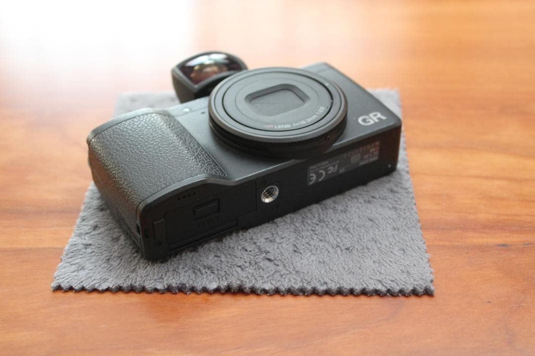 RICOH GR 初代 APS-C 外部ファインダーGV-1付き