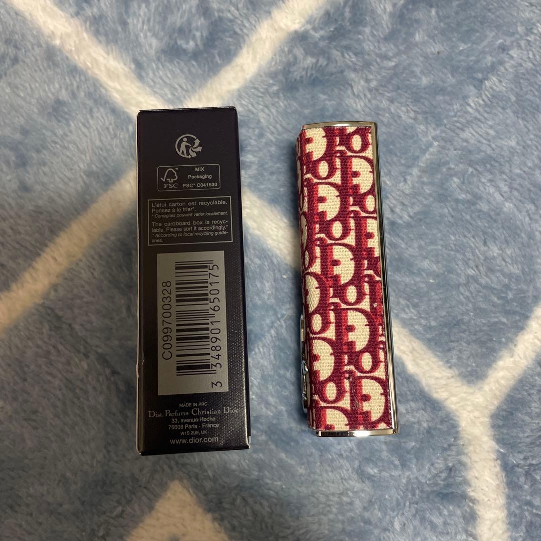 【新品&ほぼ未使用】Dior リップケース 3点セット リップ付き ディオール