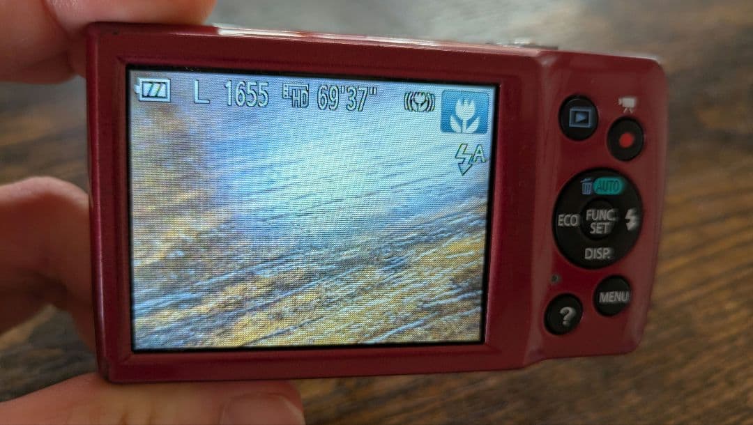 Canon IXY 130 レッド コンパクトデジタルカメラ