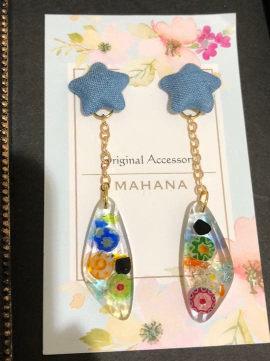 yuyu♡denim star ピアス イヤリング