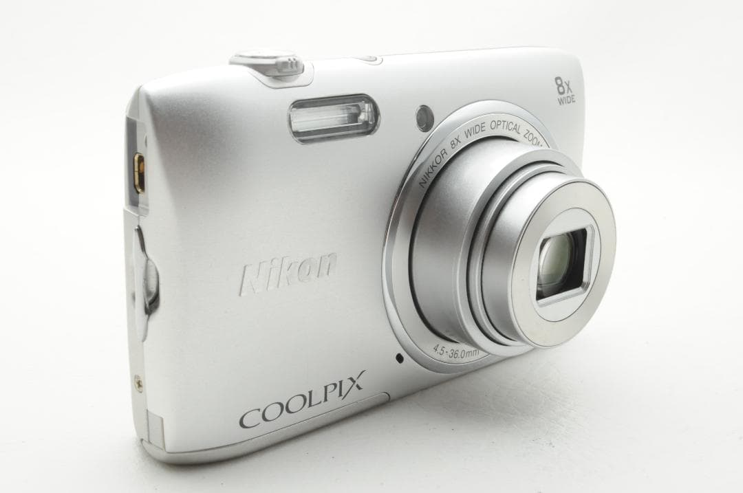 ★美品★Nikon ニコン COOLPIX S3600 シルバー