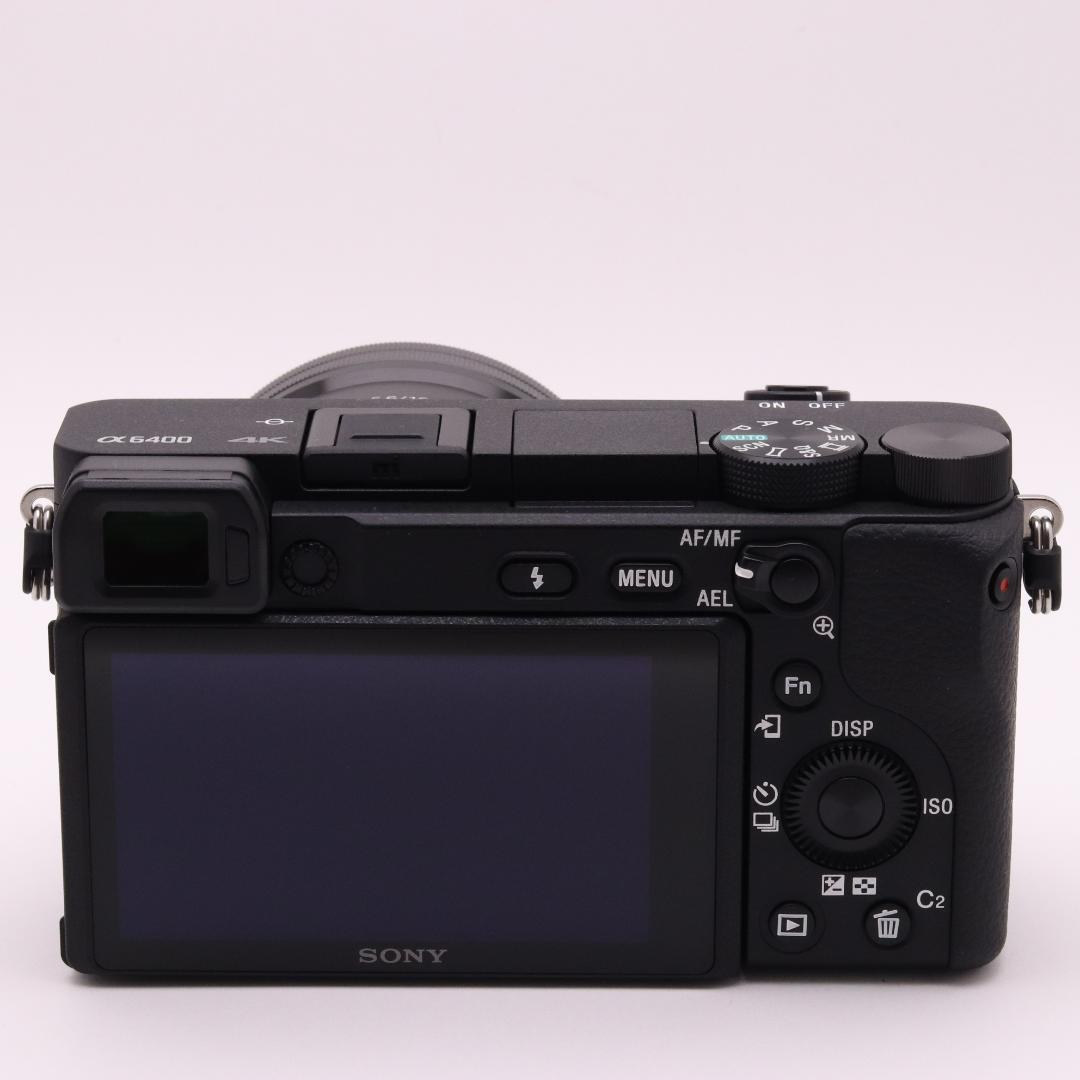 SONY α6400 ダブルズームレンズキット 美品 シャッター57回 4K