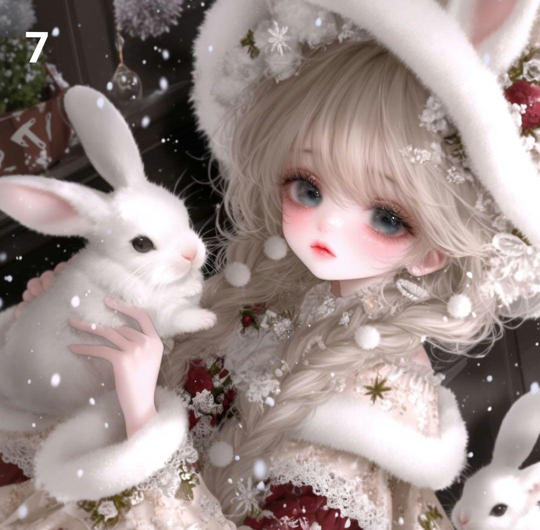 枚数限定パネル ①　かわいい女の子パネル生地　ハンドメイド