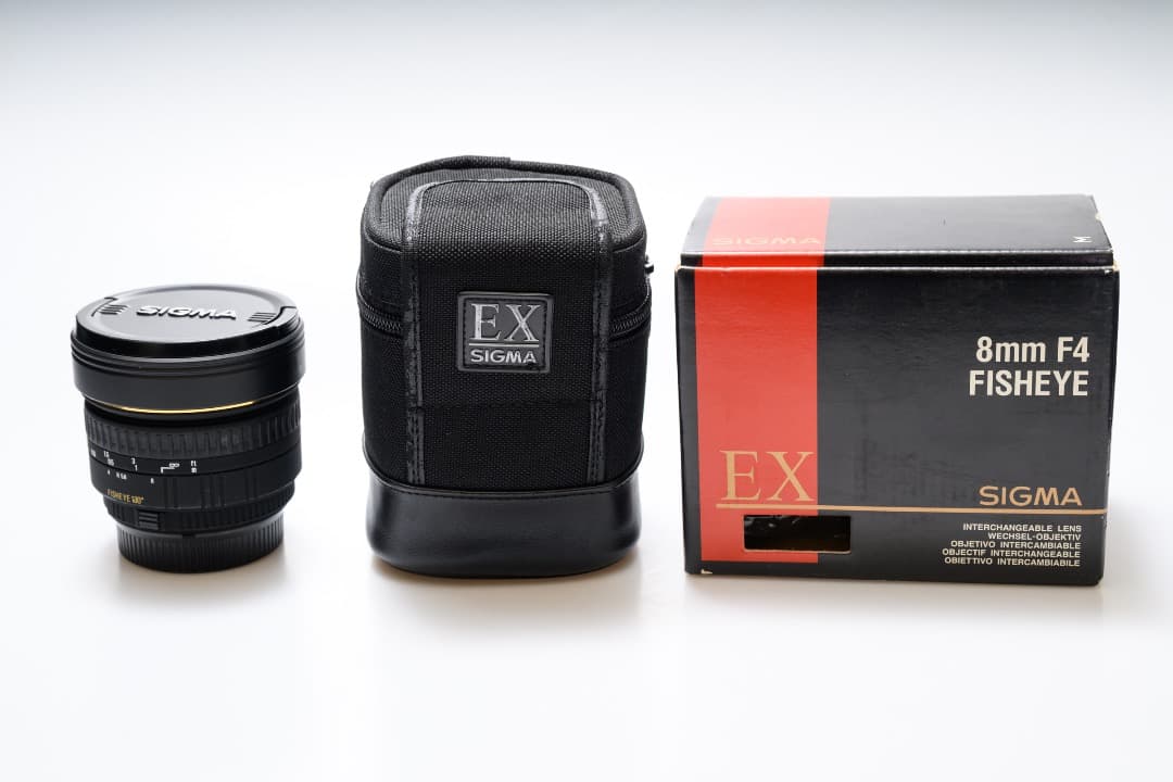 ま*ん様 【中古】SIGMA 8mm F4 FISHEYE レンズ ニコン Fマ