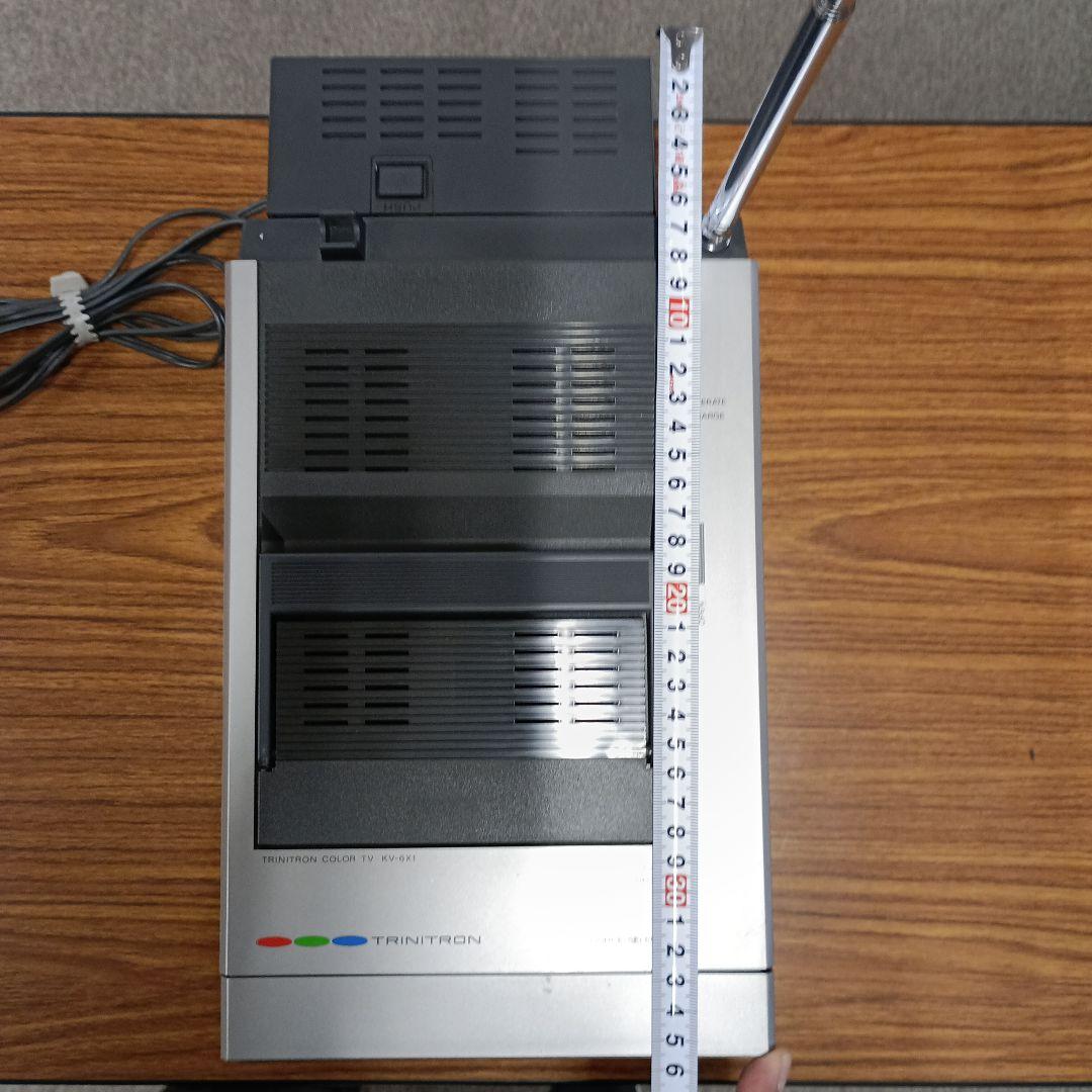 SONY トリニトロンブラウン管テレビ KV-6X1 ポータブルテレビ