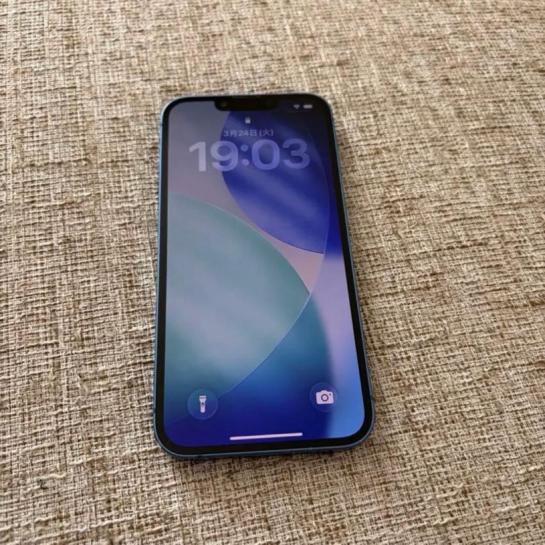 Apple iPhone 13 ブルー 6.1インチ 本体
