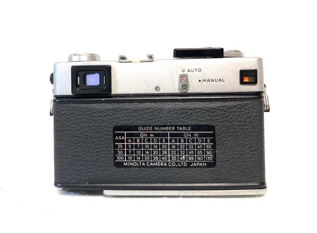 【完動品】MINOLTA HI-MATIC E コンパクトカメラ 動作確認済