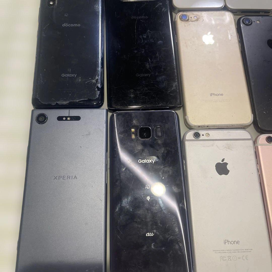 iPhone 13台、Android6台　ジャンク