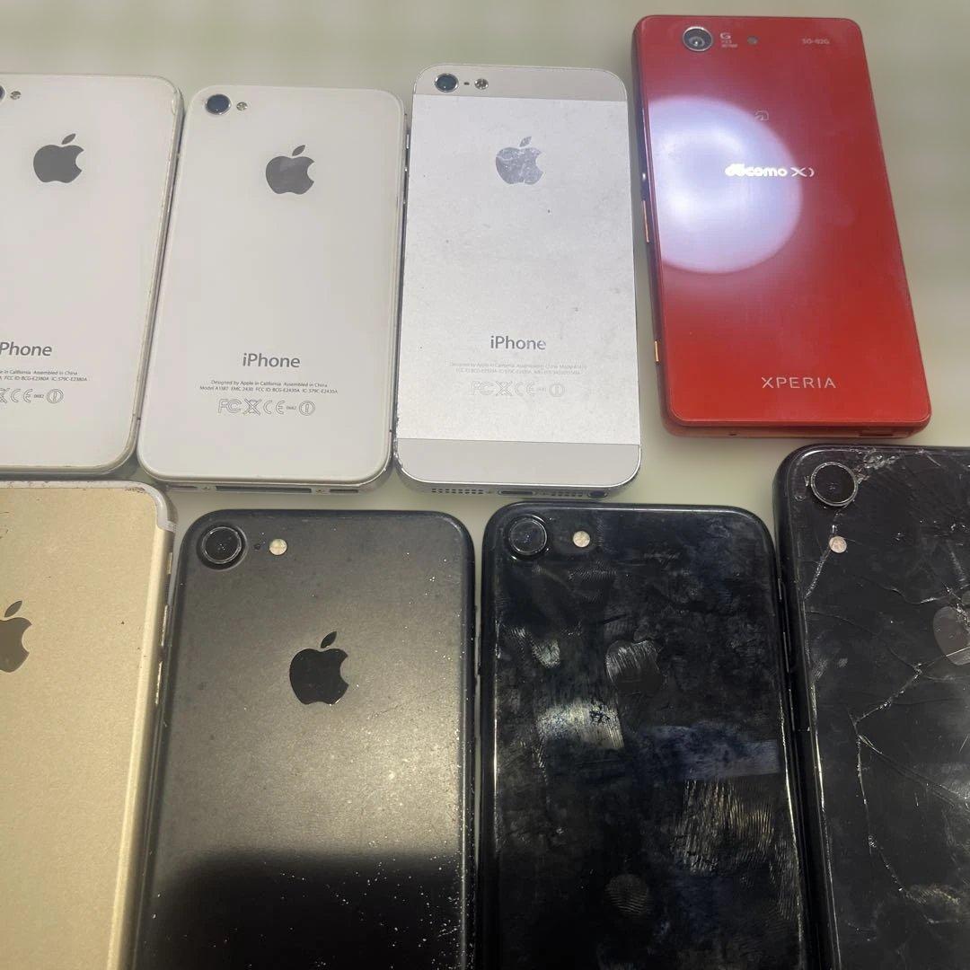 iPhone 13台、Android6台　ジャンク