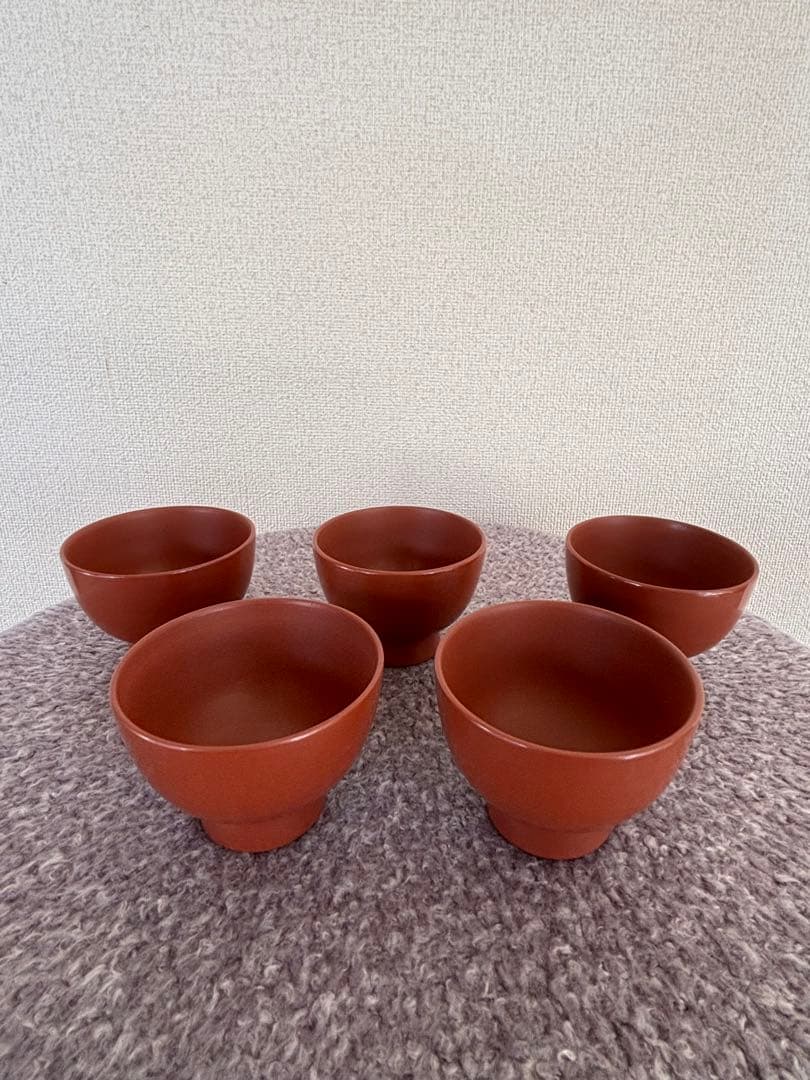 茶道具セット 陶器製急須と茶碗5個