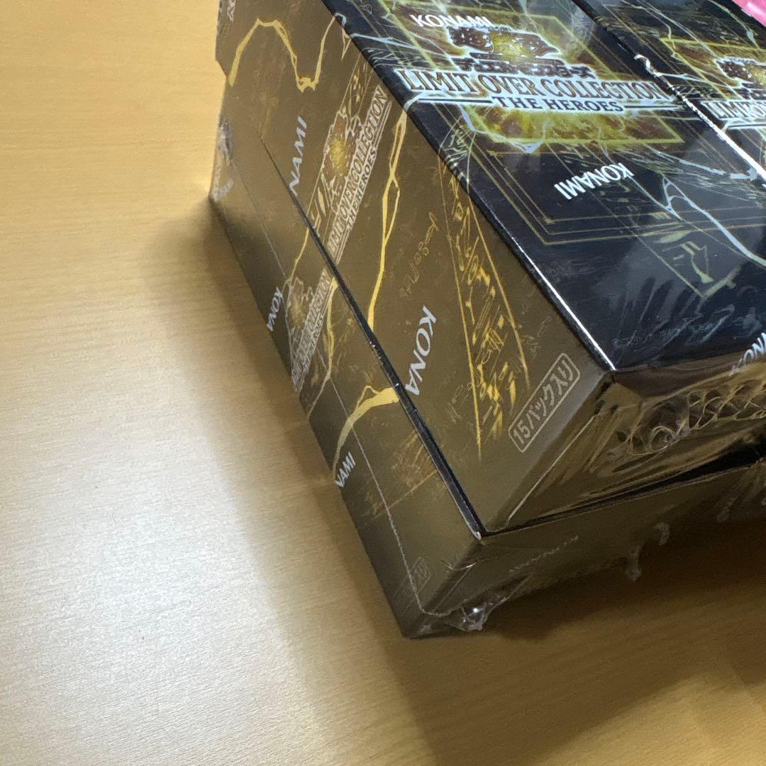 遊戯王　リミテッドオーバーコレクション　4箱セット　シュリンク付き