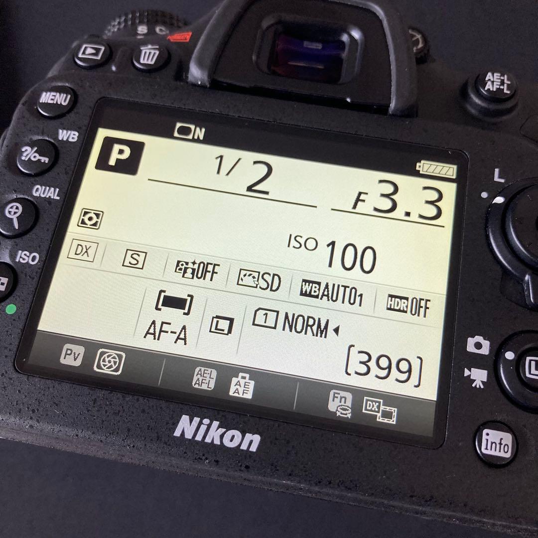 レンズなし【美品】NIKON D7200 35-70mm デジタル一眼レフ