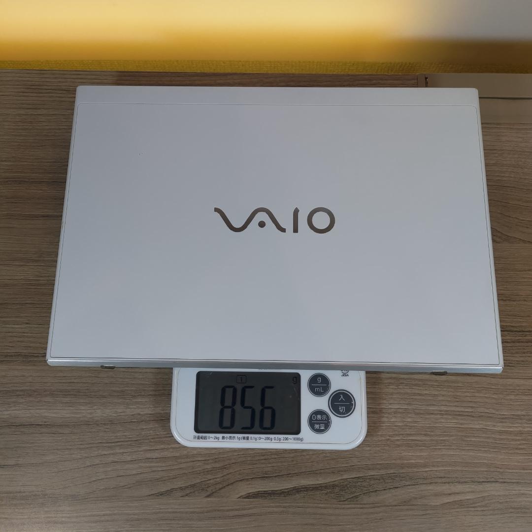 【超希少&美品】VAIOProホワイト指紋認証オフィス付きwin11ノートPC