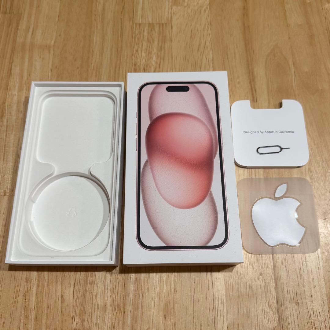iPhone15 本体　ピンク　128GB