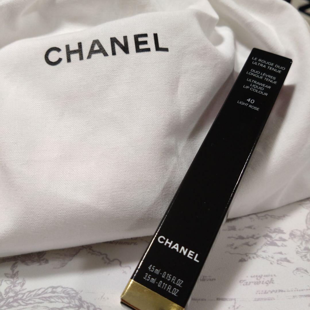 CHANEL ル ルージュ デュオ ウルトラ トゥニュ 40ライトローズ