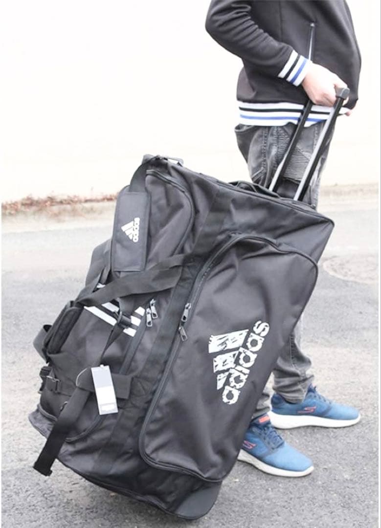 未使用品　タグ付き　adidas　アディダス　大容量　トロリーバッグ　キャリー