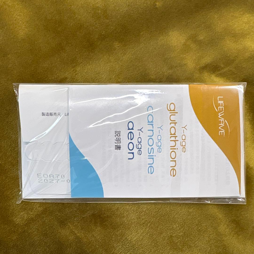 健康アクセサリー LIFEWAVE Y-age glutathione 30 PATCHES
