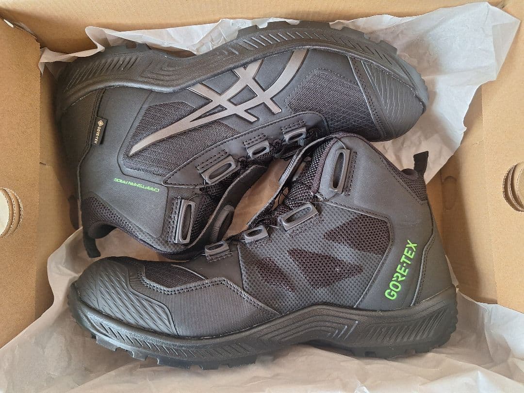 アシックス　ASICS GORE-TEX　 ブラック 安全靴　26.5㎝