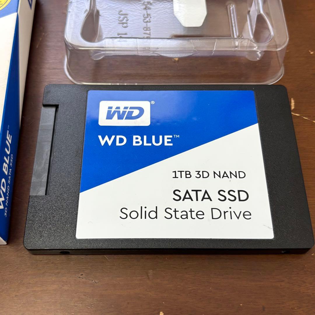 動作確認済！Sandisk製2.5㌅SSD 1TB WDS100T2B0A