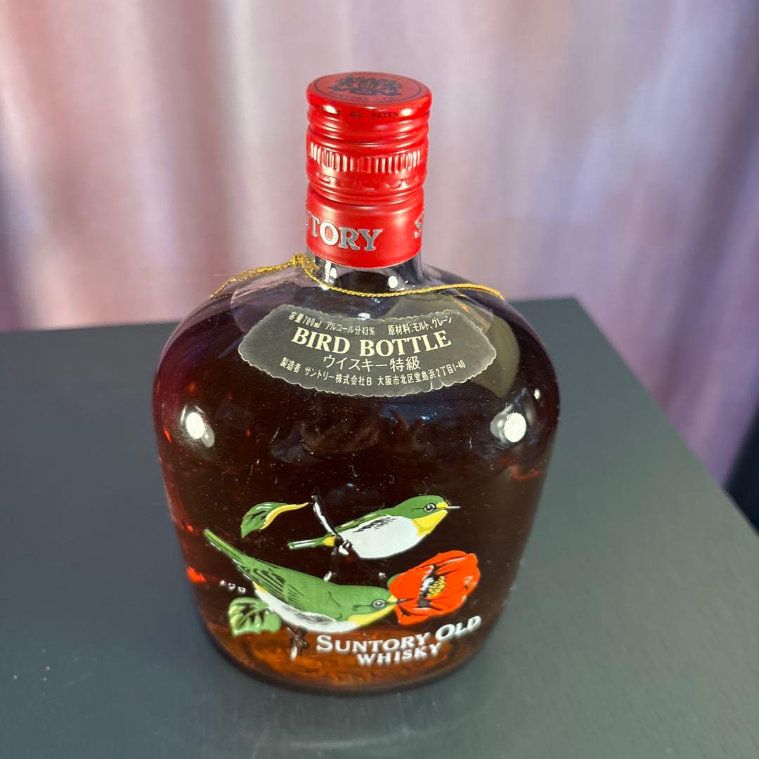 希少未開栓 サントリーオールドウイスキー バードボトル 700ml