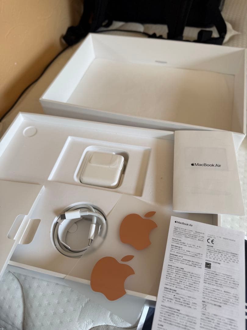 注意バッテリー要修理Apple MacBook Air M1 8GB 512GB