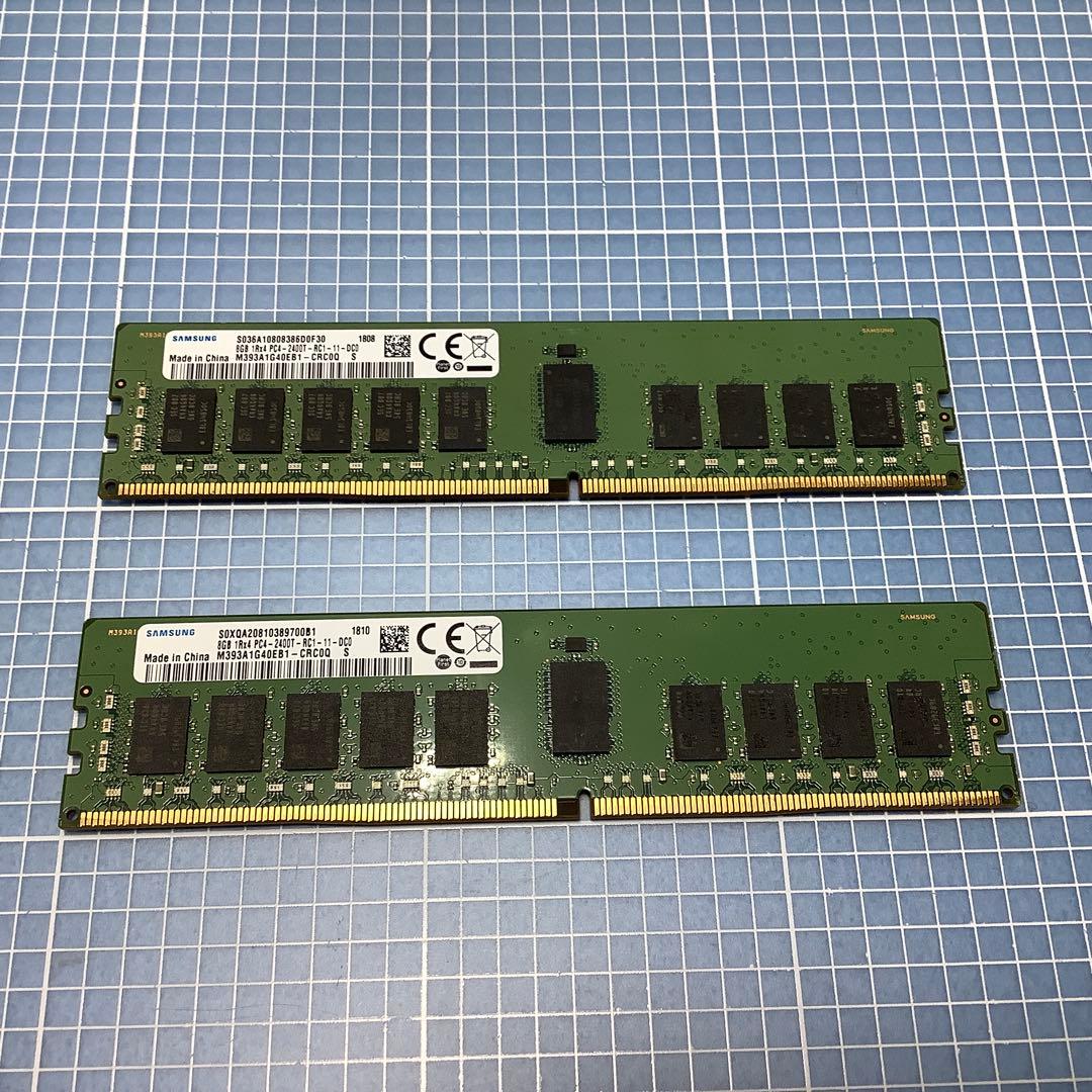 Samsung 8GB DDR4 メモリ 2400MHz