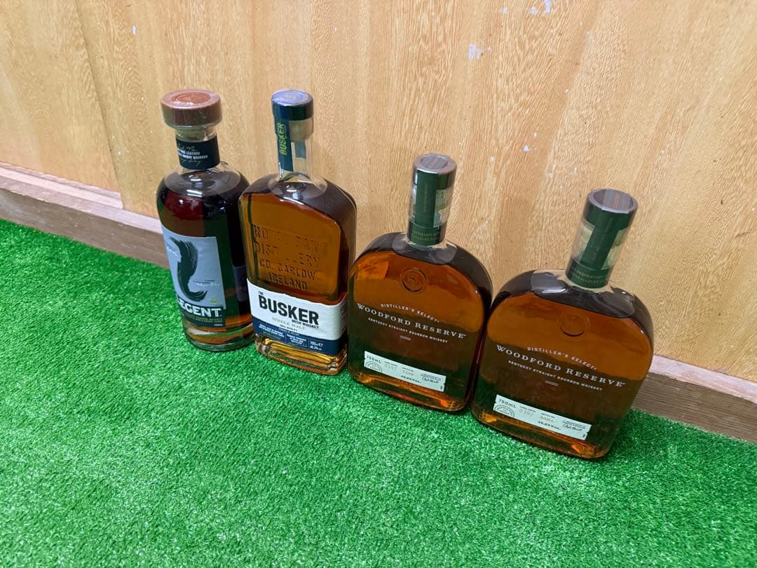Legent, Busker, Woodford Reserve 4本セット