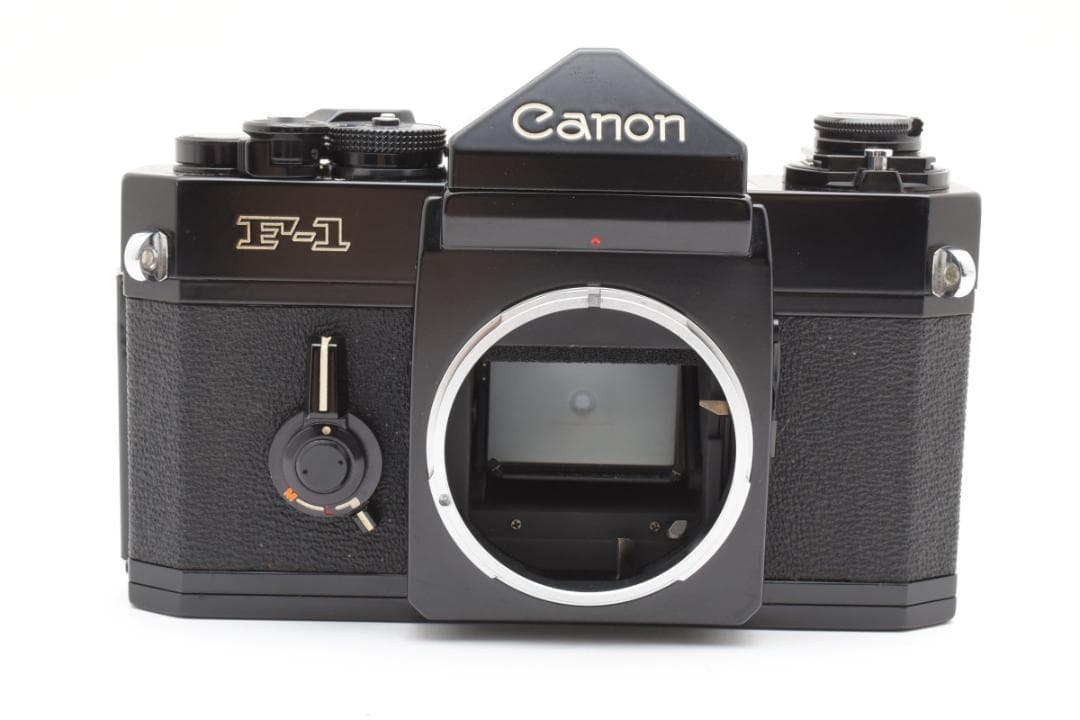 超美品 CANON F-1 後期 フィルムカメラ モルト新品交換済 H244