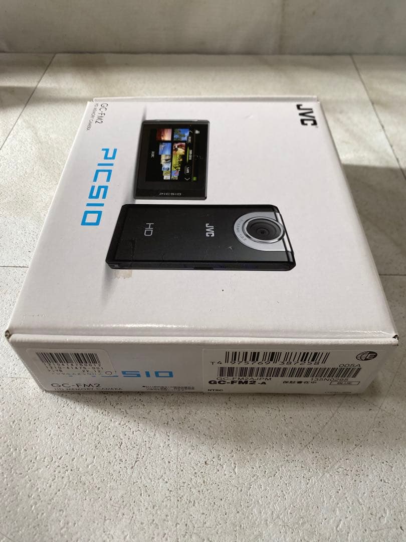 HF392【美品】JVC HDメモリーカメラ　GC-FM2-A