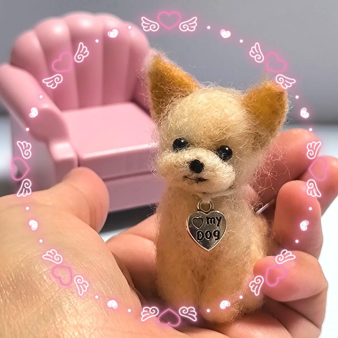 □ゆうさま専用おすわり愛犬ちゃんミニチュアオーダー確認用ページ□ハンドメイド