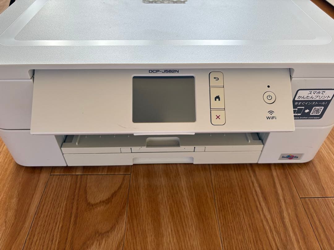 brother インクジェットプリンター 本体 ホワイト
