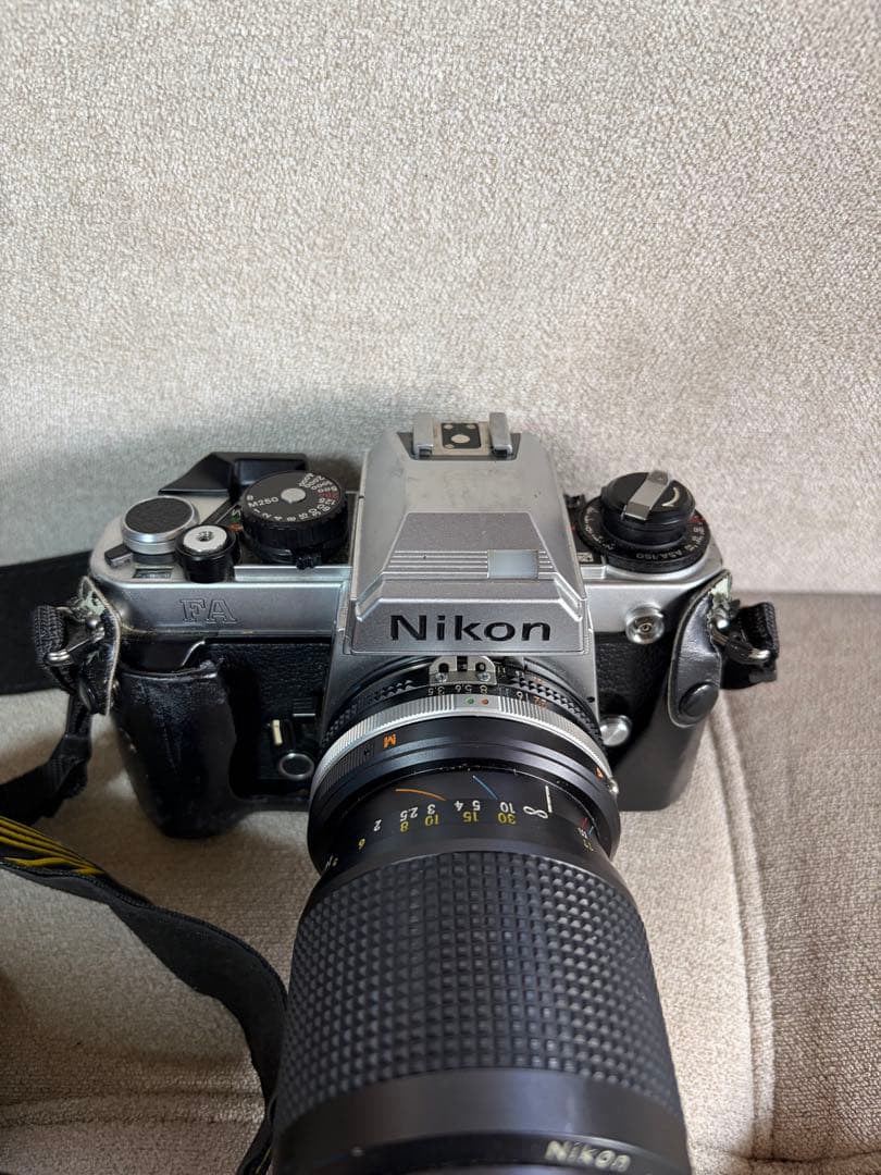 Nikon FA フィルムカメラ レンズ付き 動作未確認 ジャン