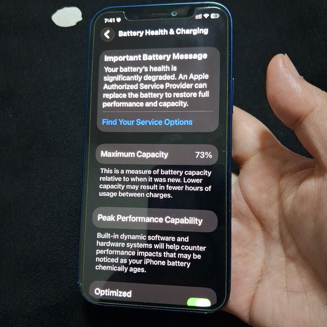 Apple iPhone 12 青 128gb
