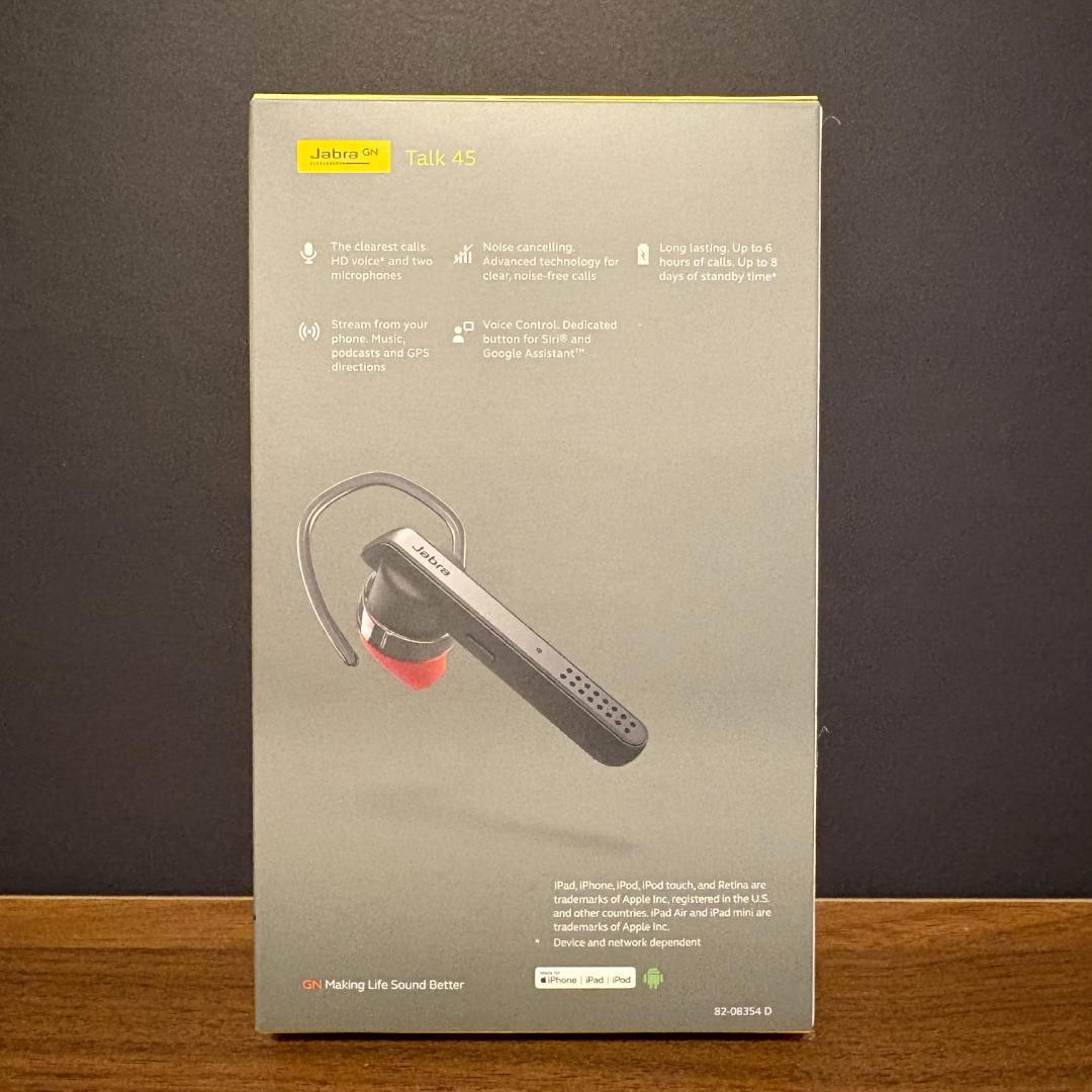 Jabra TALK 45 silver ワイヤレスイヤホン