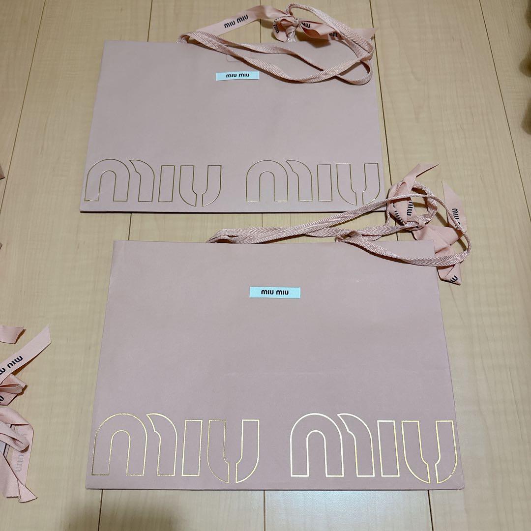 miumiu ミュウミュウ　ショップ袋　箱