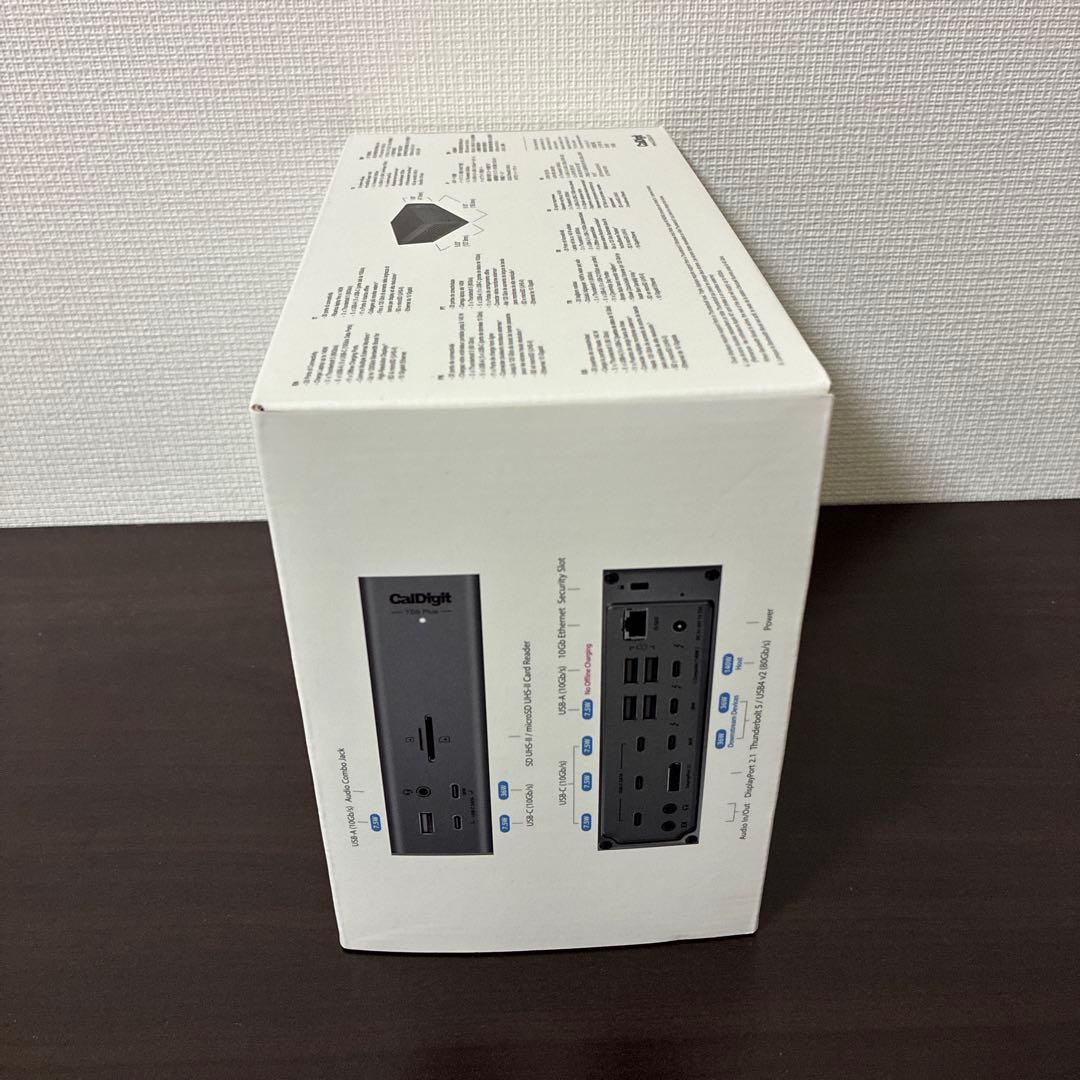 【新品・未開封】CalDigit TS5 Plus ドッキングステーション