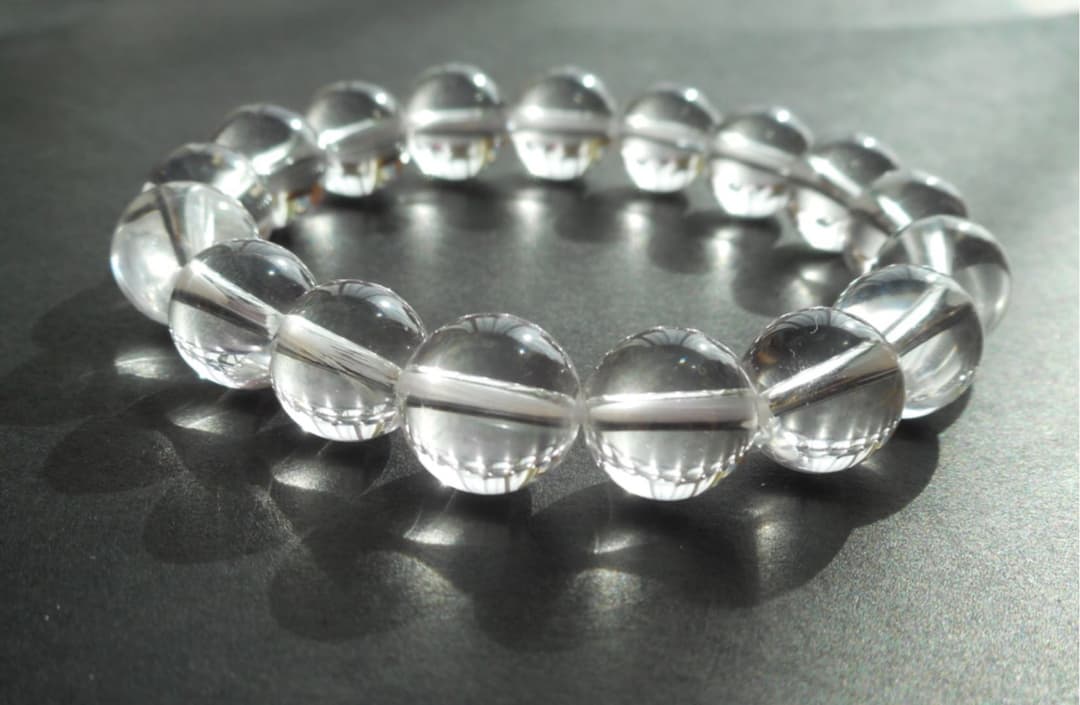 年間100本限定！高級水晶10mm | 鑑定済ブレスレット