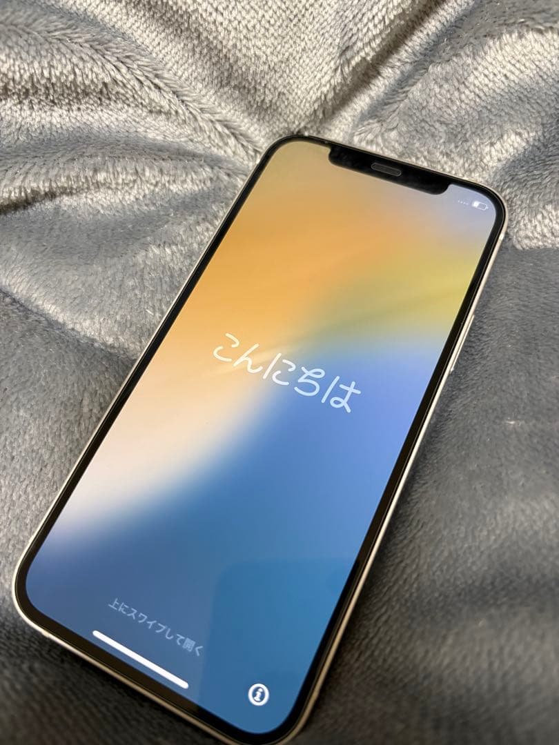 iPhone12 64GB ホワイト SIMフリー バッテリー73%